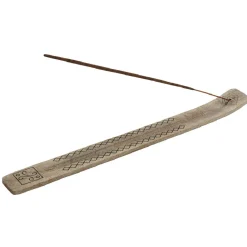 Porte encens design ethnique en bois
