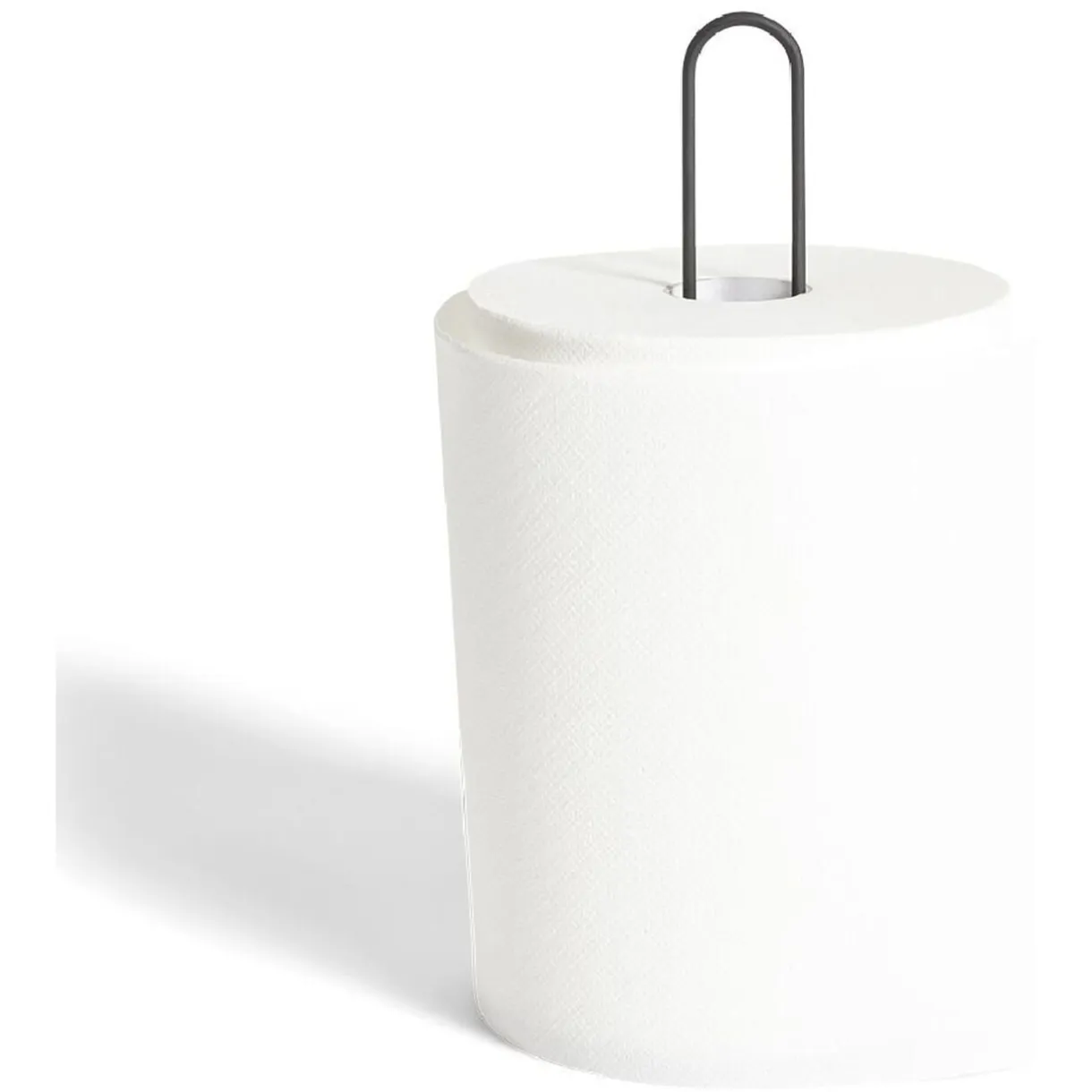 Porte essuie tout fer noir Ø15,5xH28,5cm < Gifi Outlet