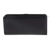 Porte feuille rectangulaire femme pu simili noir < Gifi New