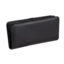 Porte feuille rectangulaire femme pu simili noir < Gifi New