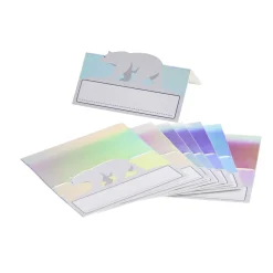 Porte nom Noël en papier motif ours blanc 8 pièces < Gifi Online