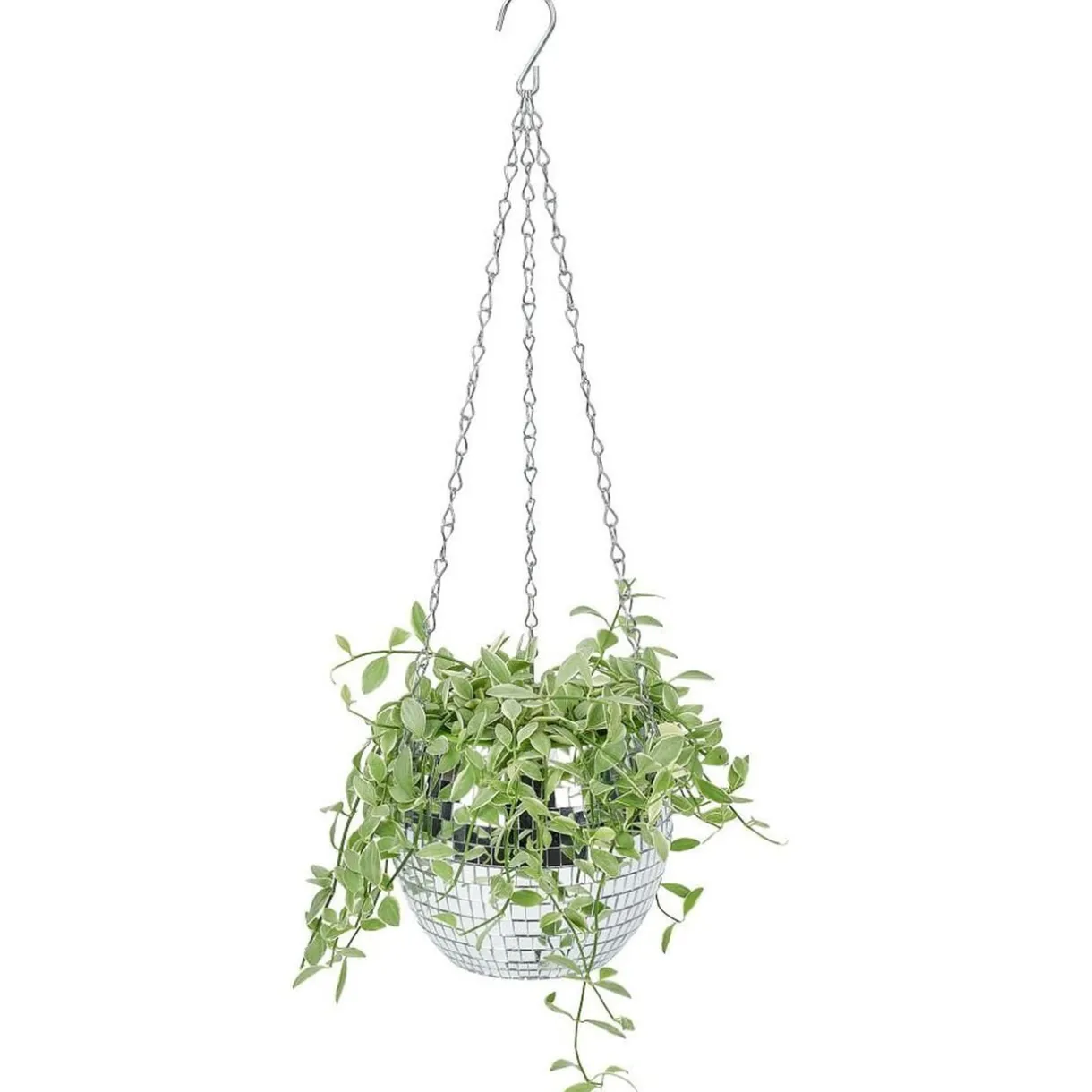 Porte plante à suspendre forme boule disco Ø15xH30cm < Gifi Best