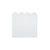 Porte pour Box Cube vague bois blanc 32x32cm