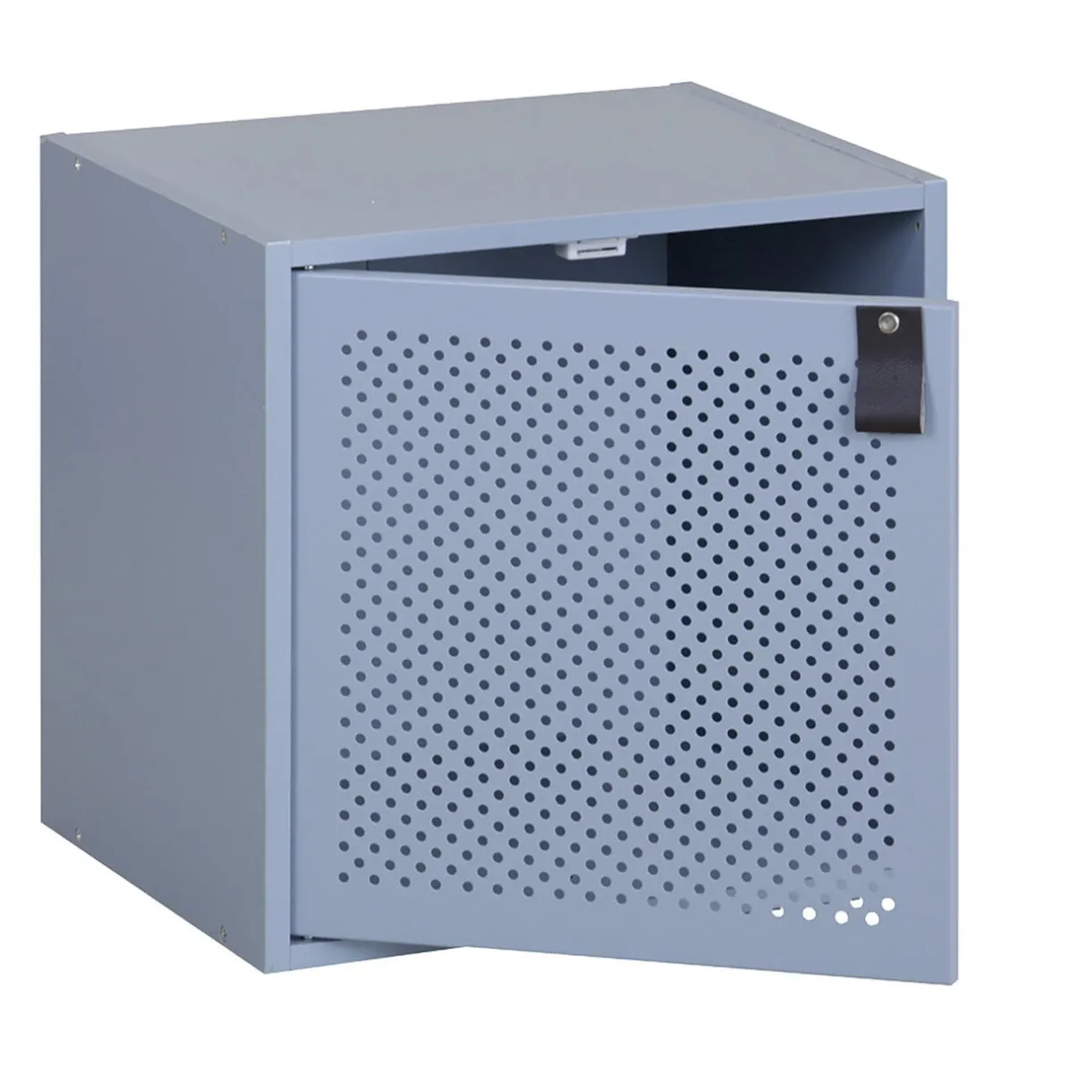 Porte pour structure Box Cube métal Bleu < Gifi Outlet