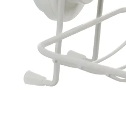 Porte savon blanc à ventouse blanc