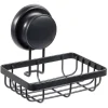 Porte savon filaire noir