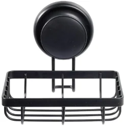 Porte savon filaire noir