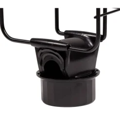 Porte savon filaire noir