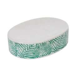 Porte savon Jungle imprimé tropical feuillage vert < Gifi Hot