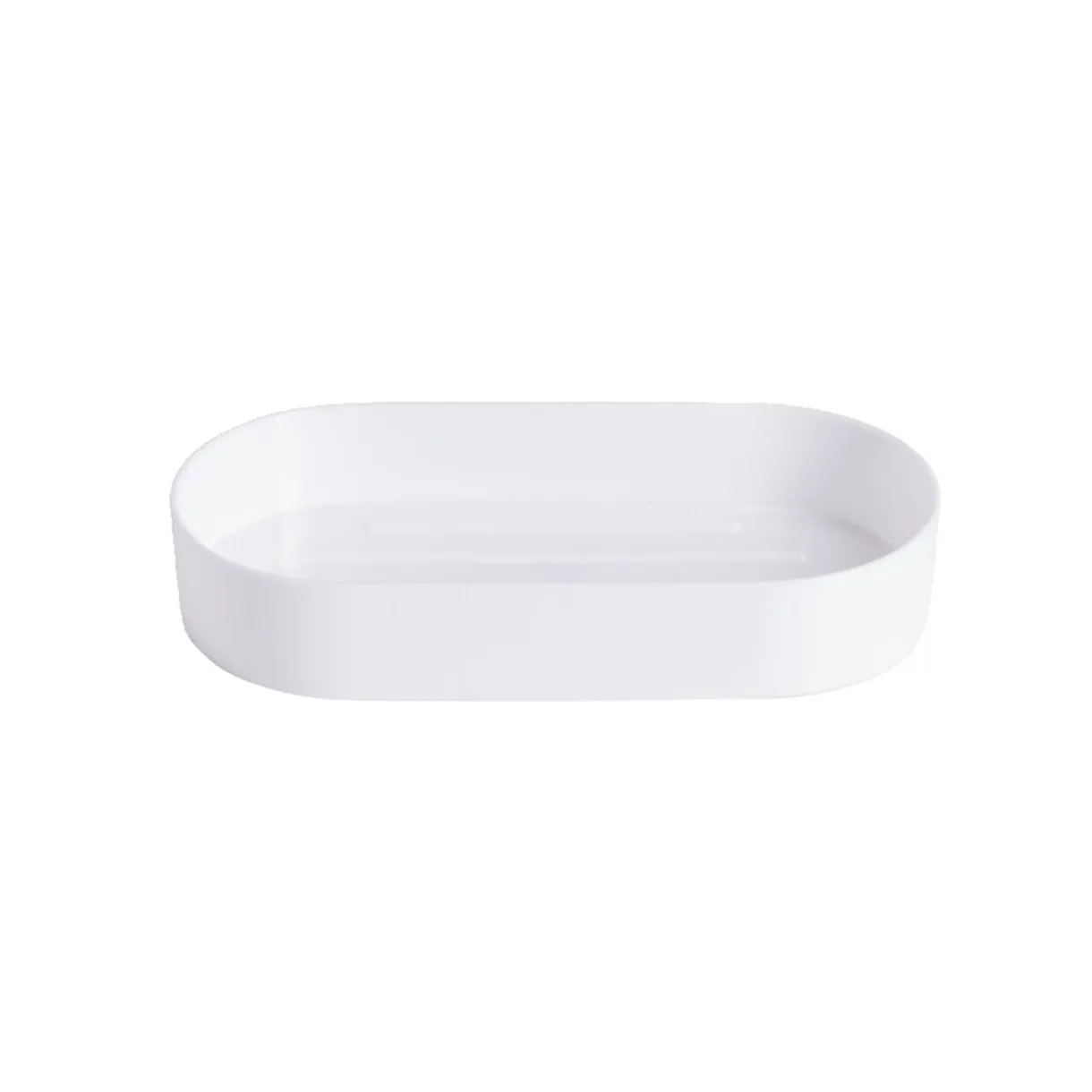 Porte savon plastique blanc 8x13,5cm < Gifi Discount
