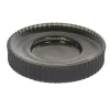 Porte-savon rond verre noir < Gifi Outlet