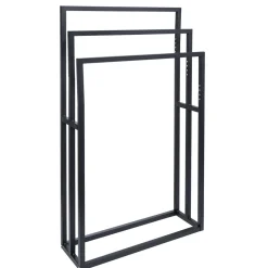 Porte serviette 3 niveaux métal noir < Gifi Clearance