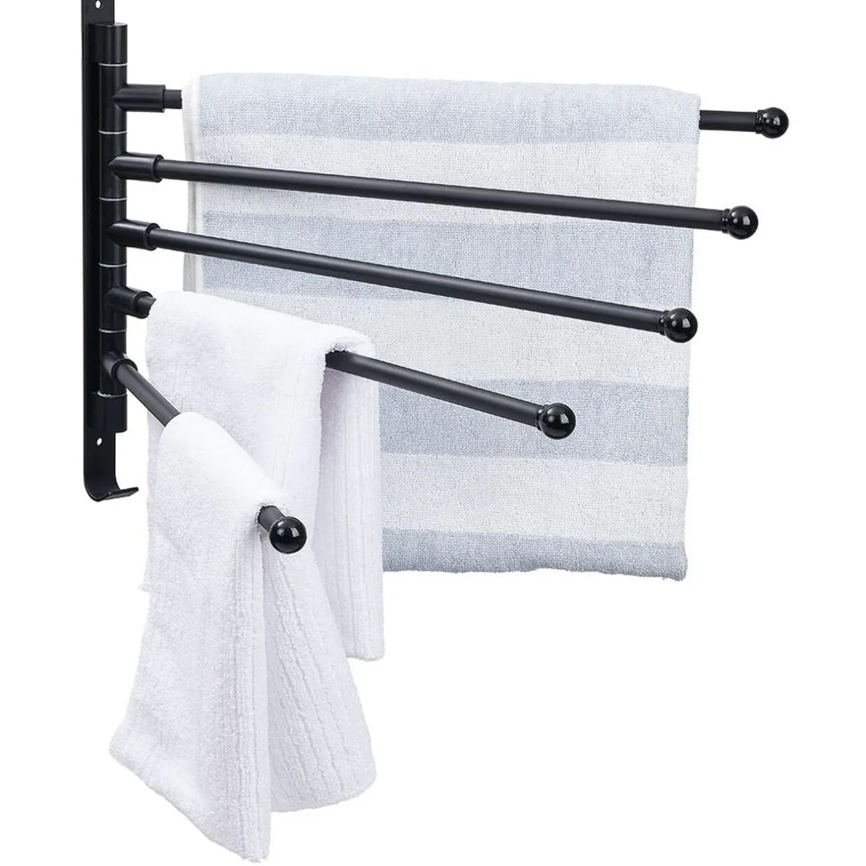 Porte serviette 5 niveaux noir < Gifi Clearance