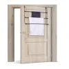 Porte-serviettes à suspendre en fer noir 48,5x12xH54cm < Gifi Best