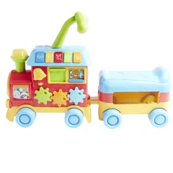 Porteur train éducatif L71xH46cm