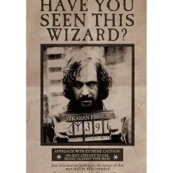 Poster Harry Potter - Wanted Sirius Black