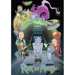 Poster Rick et Morty - Toilet Adventure