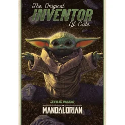 Poster Star Wars The Mandalorian - The Original Inventor Of Cute < Gifi Online