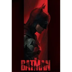 Poster The Batman rouge et noir 91,5x61cm < Gifi