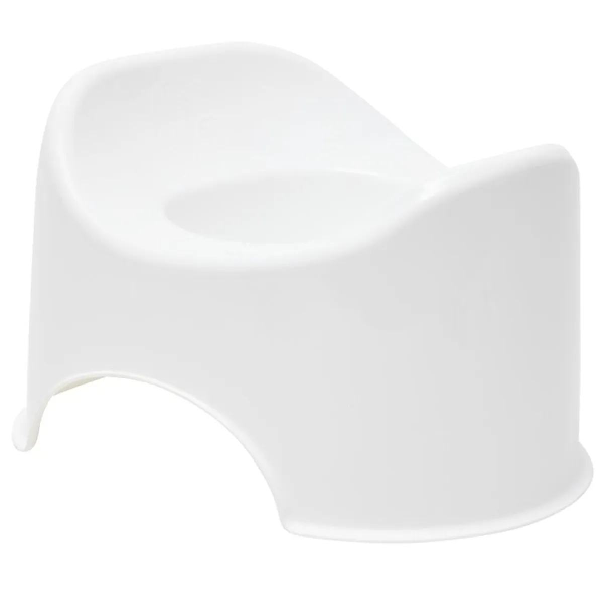 Pot bébé toilette apprentissage plastique blanc 29x17,7x24,6cm < Gifi New