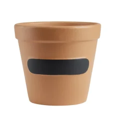 Pot à herbe rond en terre cuite Ø14xH14,5cm < Gifi Online