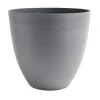 Pot rond plastique gris Ø37,8xH36cm < Gifi Sale