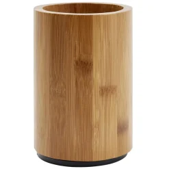 Pot à ustensiles de cuisine en bambou Ø11xH16cm < Gifi Hot