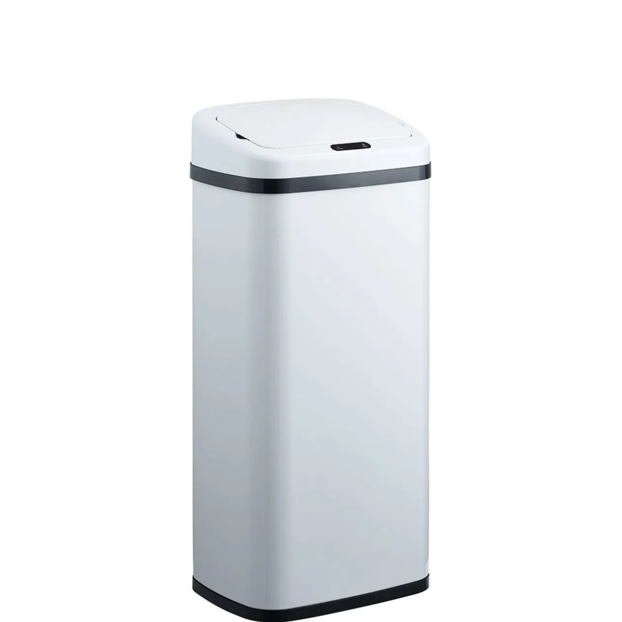 Poubelle automatique blanc opaque 40 L