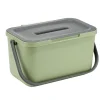 Poubelle compost de porte 4L plastique gris et vert 25,5x16,5xH14cm < Gifi Clearance
