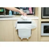 Poubelle de porte amovible et rétractable 8 L gris < Gifi New