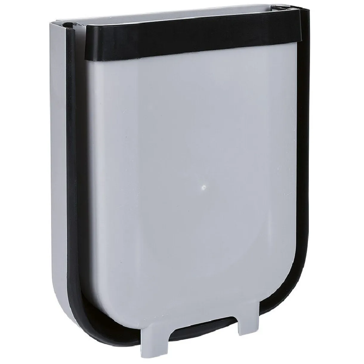 Poubelle de porte amovible et rétractable 8 L gris < Gifi New