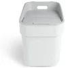Poubelle de tri blanche 20L