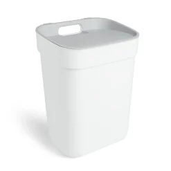 Poubelle de tri blanche 10L