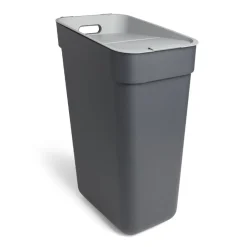 Poubelle de tri grise 30L