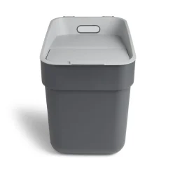 Poubelle de tri grise 20L