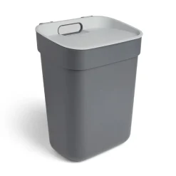 Poubelle de tri grise 10L < Gifi