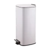 Poubelle pédale blanche 30L