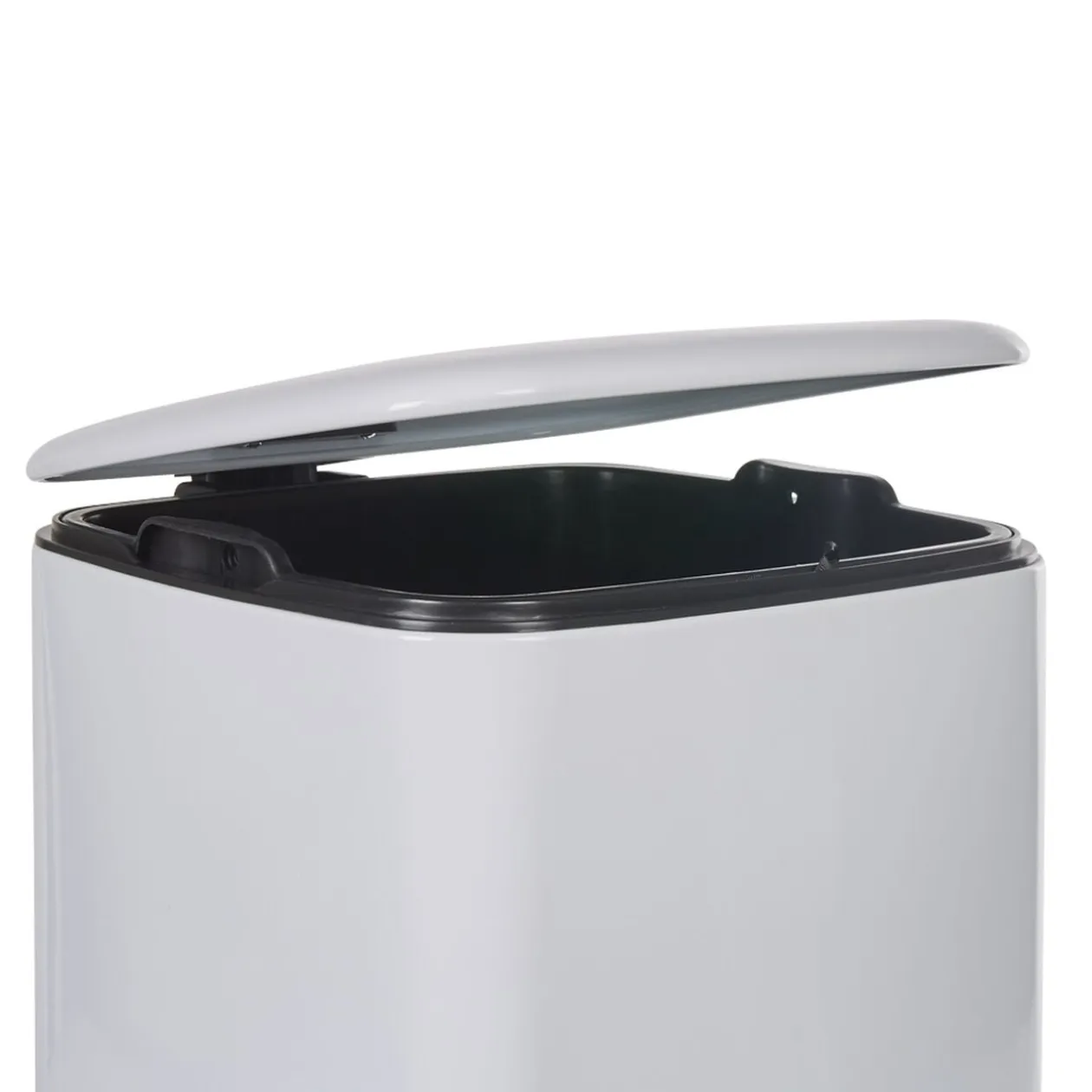 Poubelle pédale blanche 30L