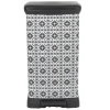 Poubelle à pédale motif carreau de ciment gris et blanc 50 L < Gifi New