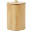 Poubelle salle de bain bambou