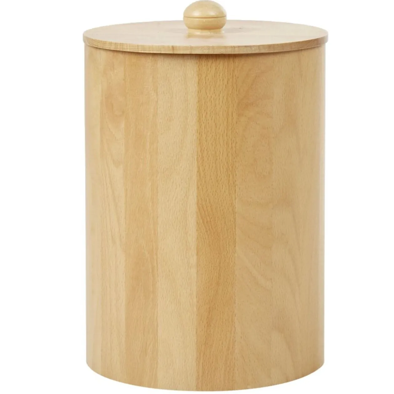 Poubelle salle de bain bambou
