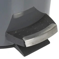 Poubelle salle de bain grise foncé 3 L < Gifi Best