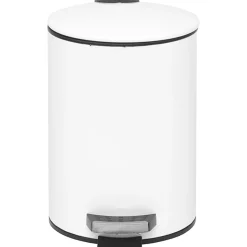 Poubelle salle de bain 3 L blanche < Gifi New
