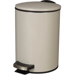 Poubelle salle de bain 3 L gris chaud < Gifi Clearance