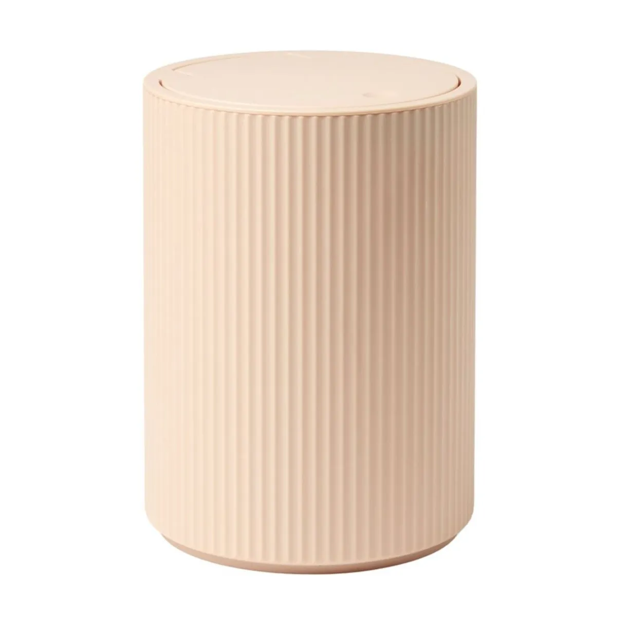 Poubelle salle de bain 5L plastique stries Ø18,5xH24cm (3modèles) < Gifi Online