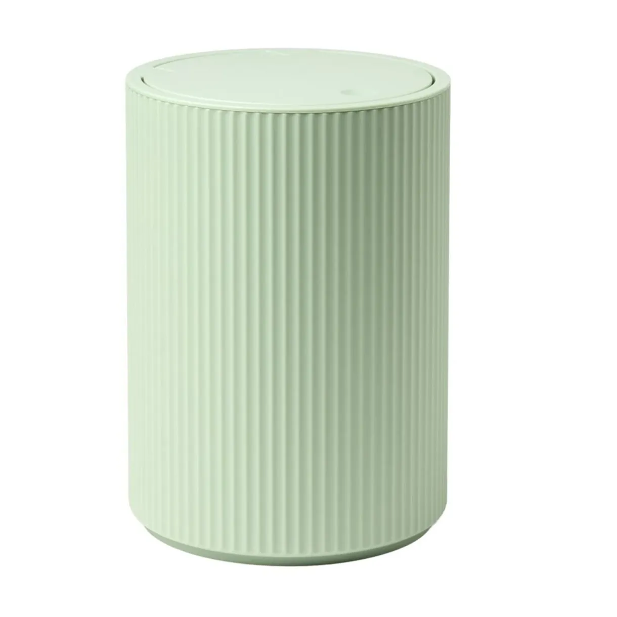 Poubelle salle de bain 5L plastique stries Ø18,5xH24cm (3modèles) < Gifi Online