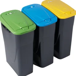 Poubelle tri sélectif bleue 25 L