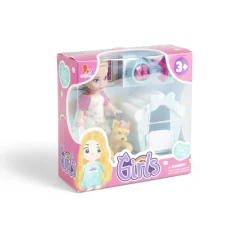 Poupée avec animal de compagnie et 5 accessoires < Gifi Discount