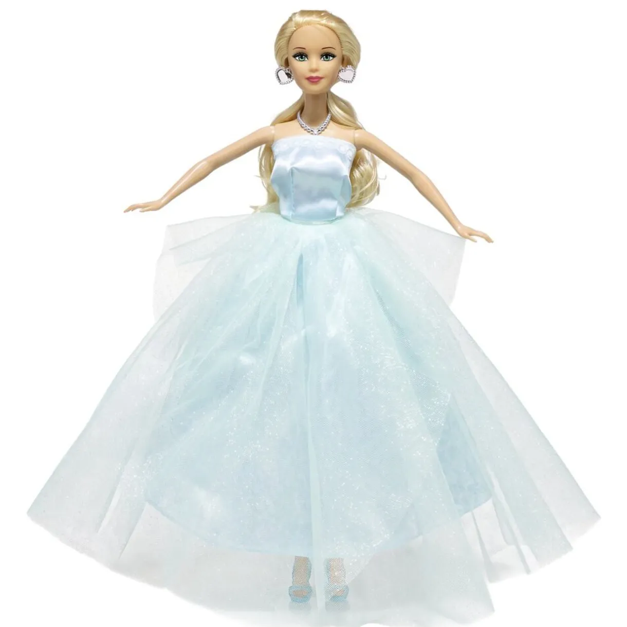 Poupée mannequin avec robe de princesse 20x4xH29cm (3 modèles) < Gifi Best