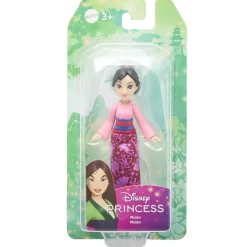 Poupée mini princesse Disney tissu pailleté 16,5x3,5xH8cm (plusieurs modèles) < Gifi Outlet